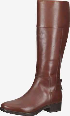 GEOX Boots in Brown: front