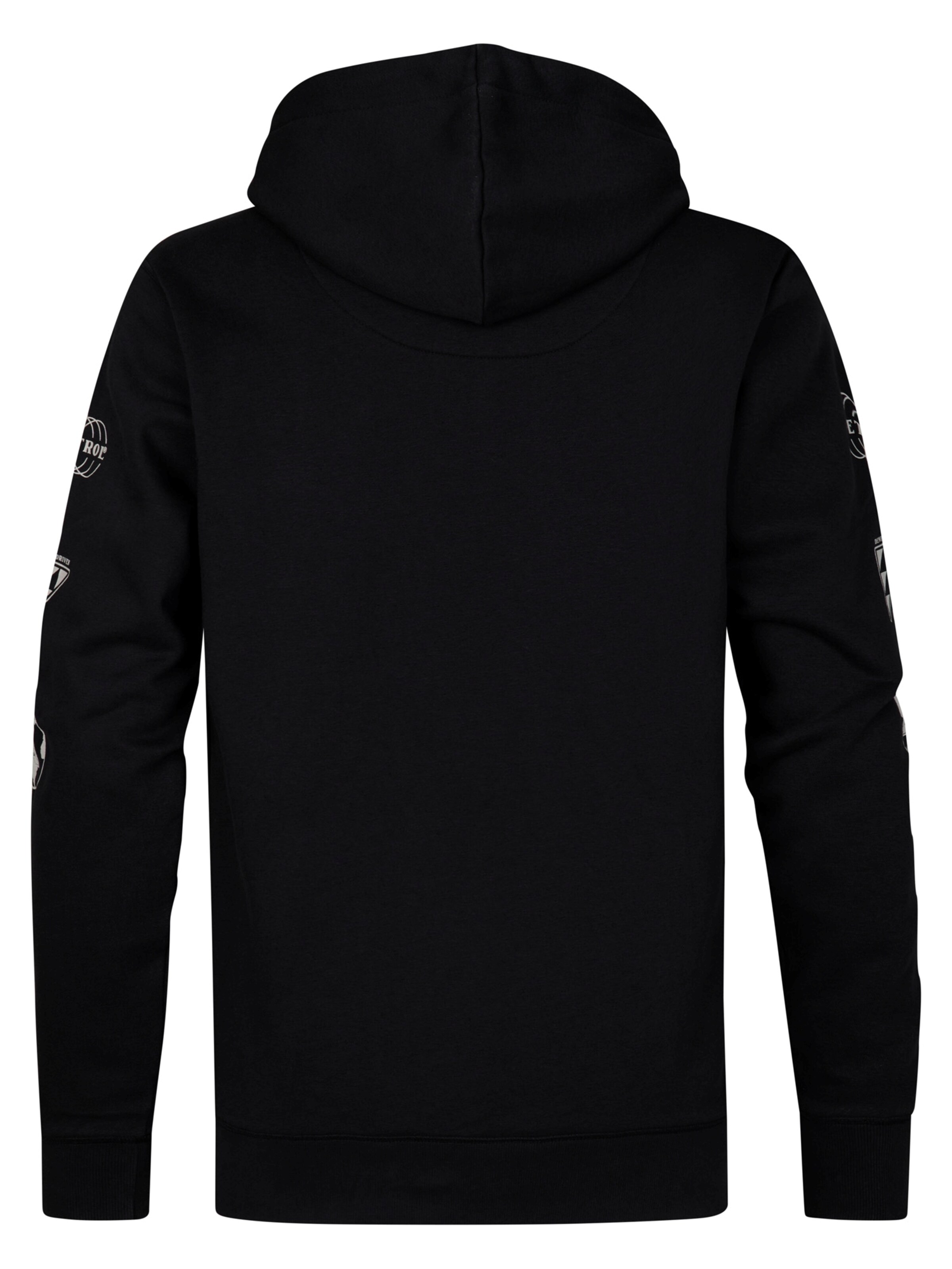 Petrol Industries Mikina 'Hubbard' - Čierna