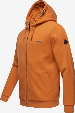 Ragwear Sweat jacket 'Natte' in Orange