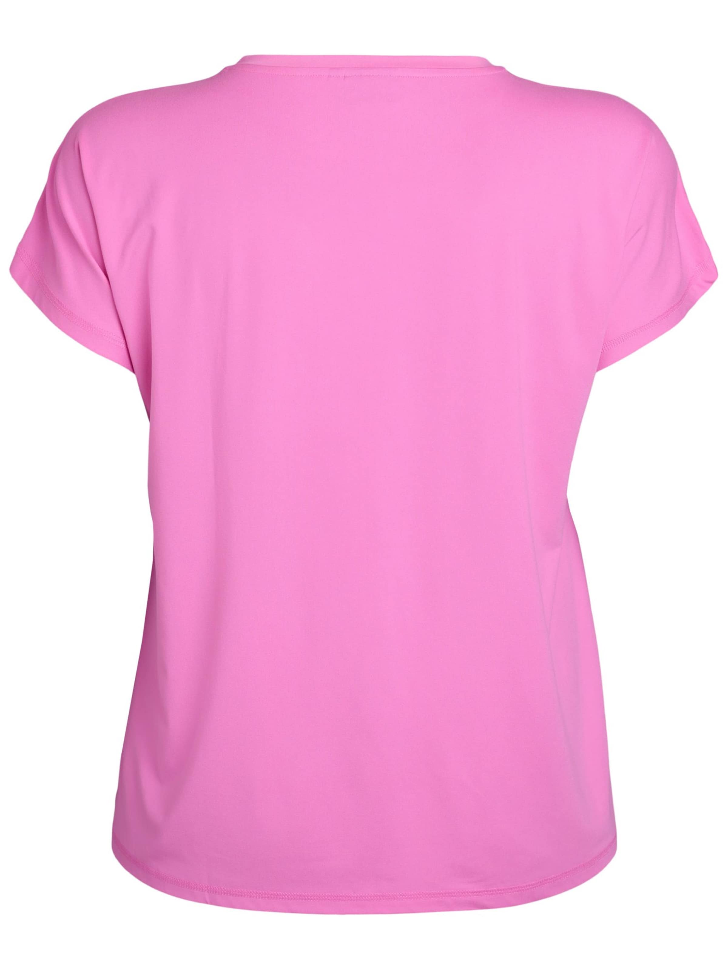 Active by Zizzi T-shirt 'ABASIC' in Pink