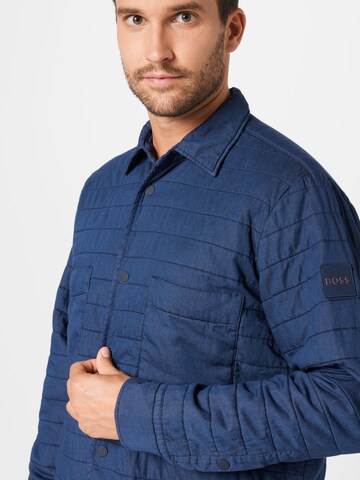 BOSS Orange Between-Season Jacket 'Lutter' in Blue