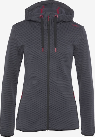 CMP Funktionsfleecejacke in Grau: Vorderseite