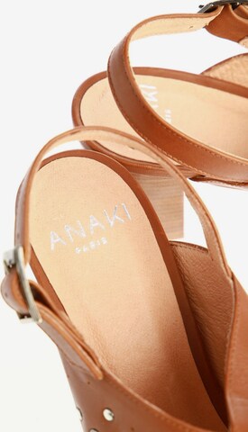 ANAKI Paris Sandaletten 41 in Braun