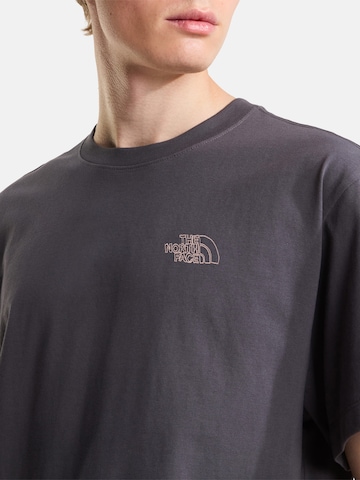 THE NORTH FACE Póló 'FLOWER SCRIBBLE' - fekete