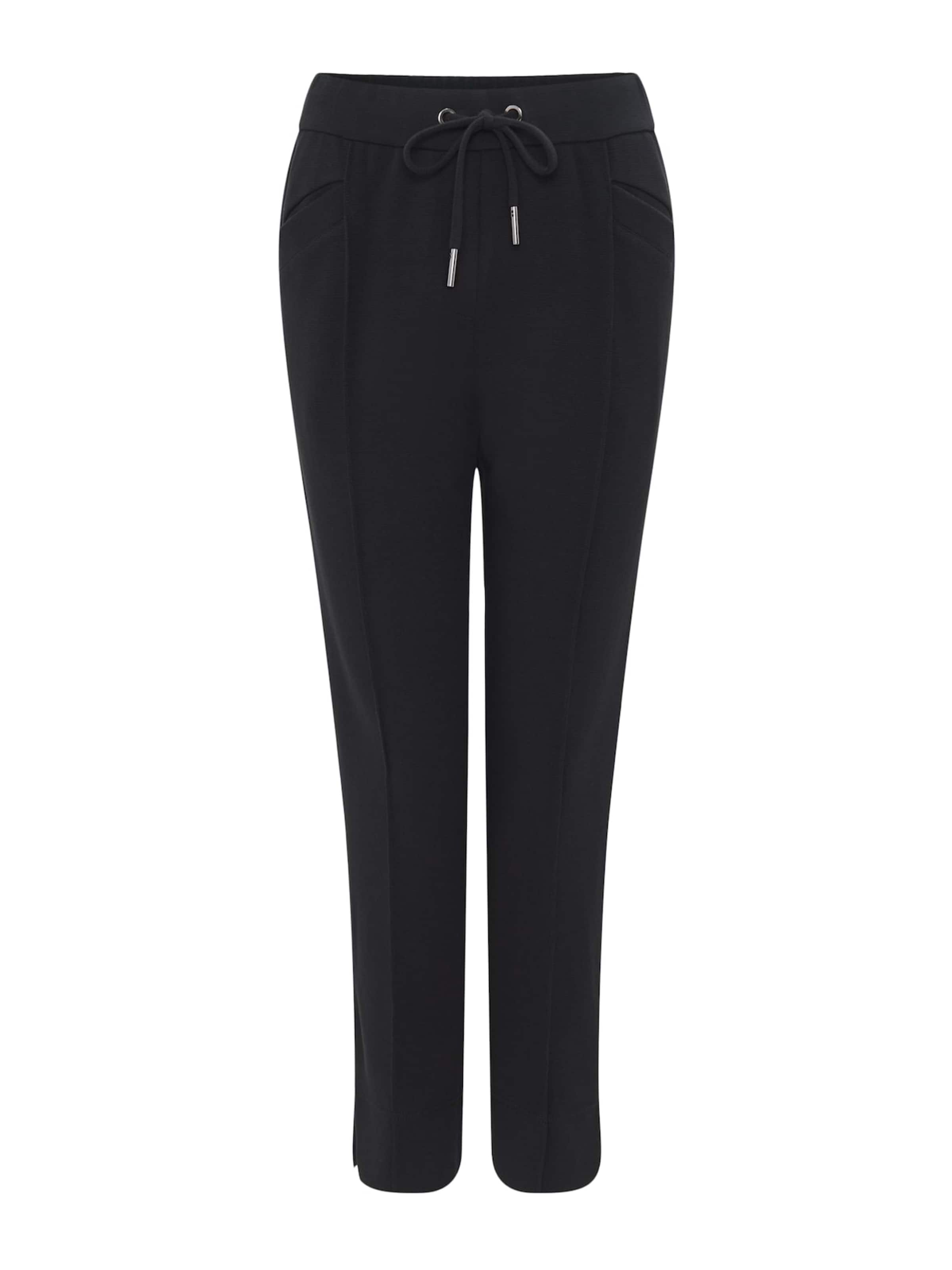 Loosefit Pantalon 'Ersima Line' OPUS en noir : devant