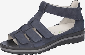 WALDLÄUFER Sandals in Blue: front