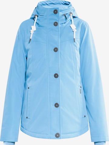 Giacca funzionale di ICEBOUND in blu: frontale