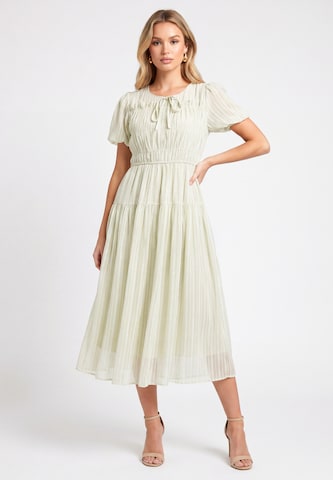 Robe faina en vert