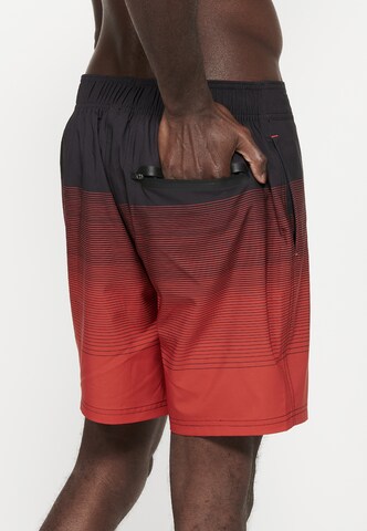 KOROSHI Badeshorts in Rot