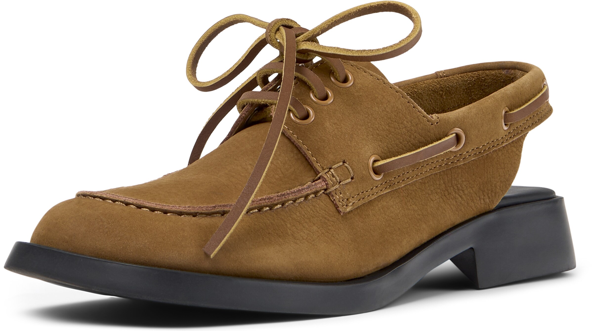 CAMPER - Sapato Slip-on 'Donna' em castanho: frente