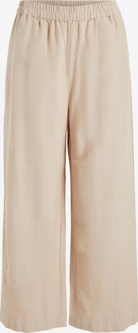 Wide Leg Pantalon 'Prisilla' VILA en beige : devant