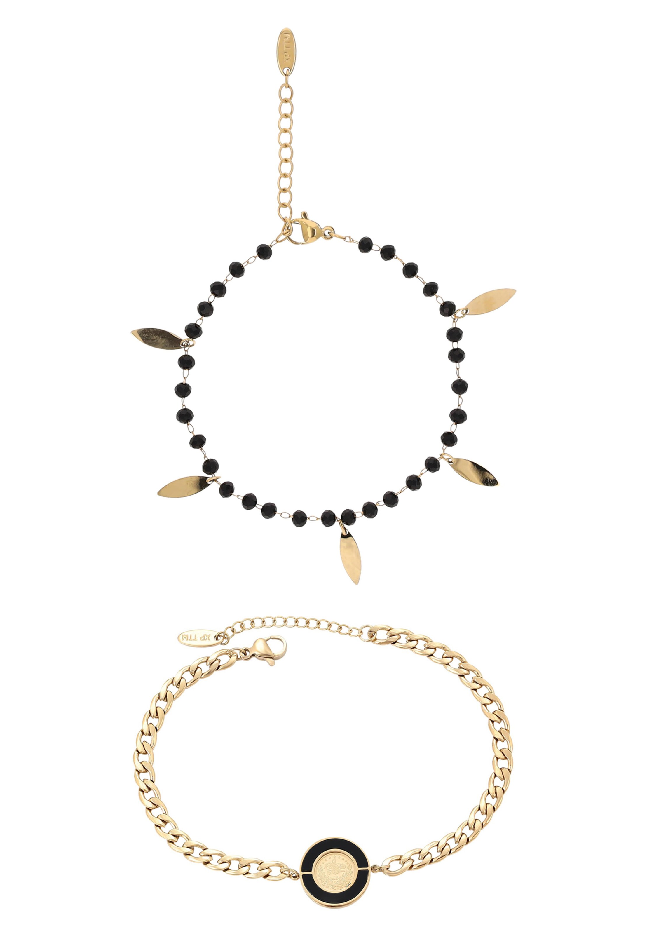 faina - Conjuntos de bijuteria em ouro: frente