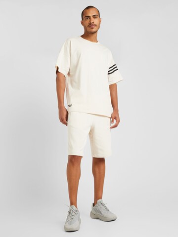 ADIDAS ORIGINALS Regular Byxa 'Essentials' i vit