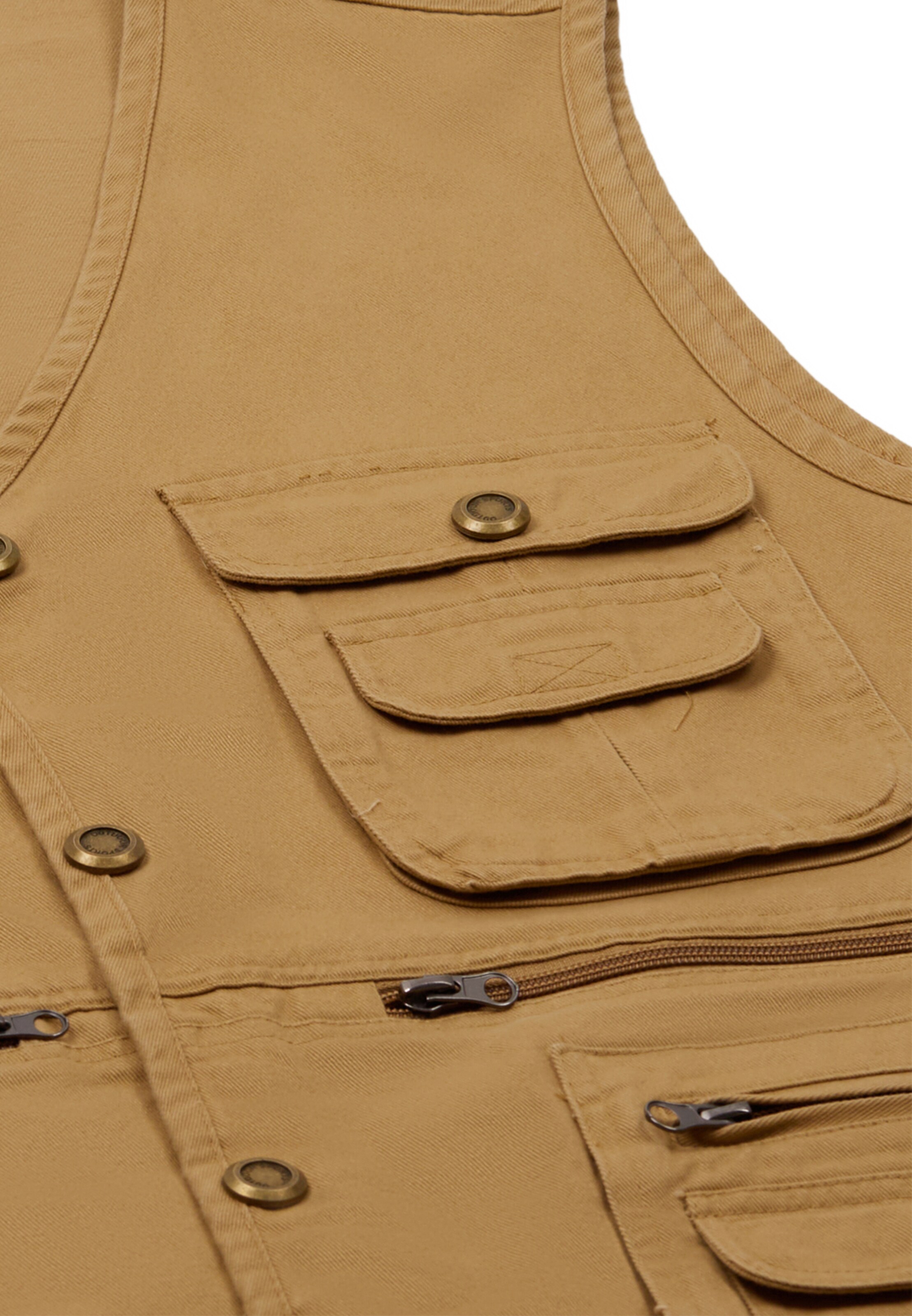 TALOON - Colete em castanho