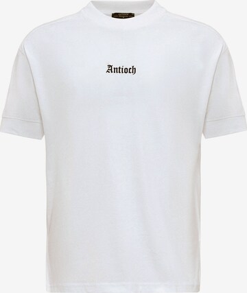 Antioch - Camisa em branco: frente