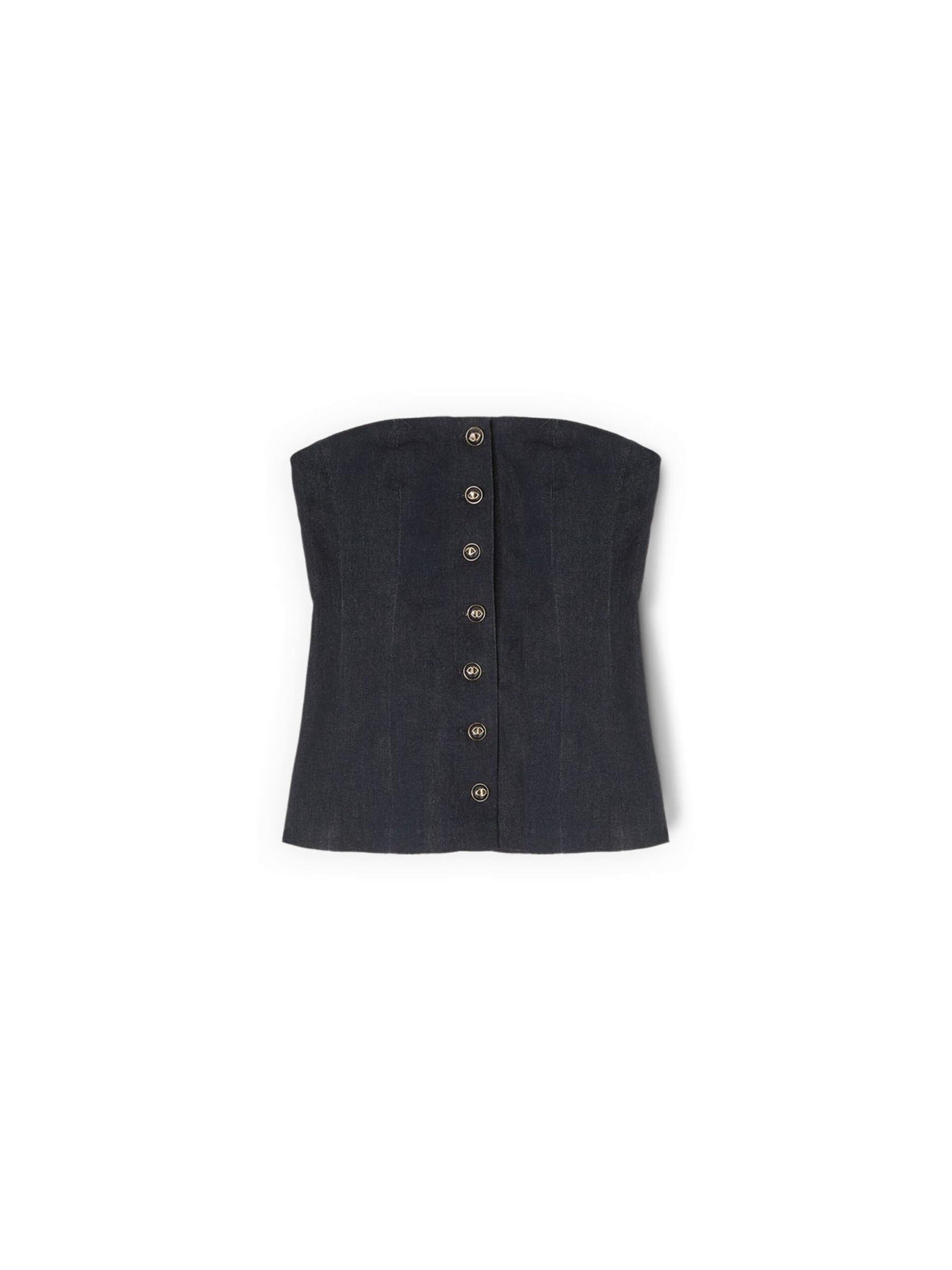 MOTIVI Top in Blauw: voorkant