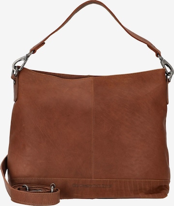 The Chesterfield Brand Schultertasche 'Amelia' in Braun: Vorderseite