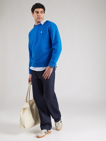 Calvin Klein Jeans Sweatshirt in Blue