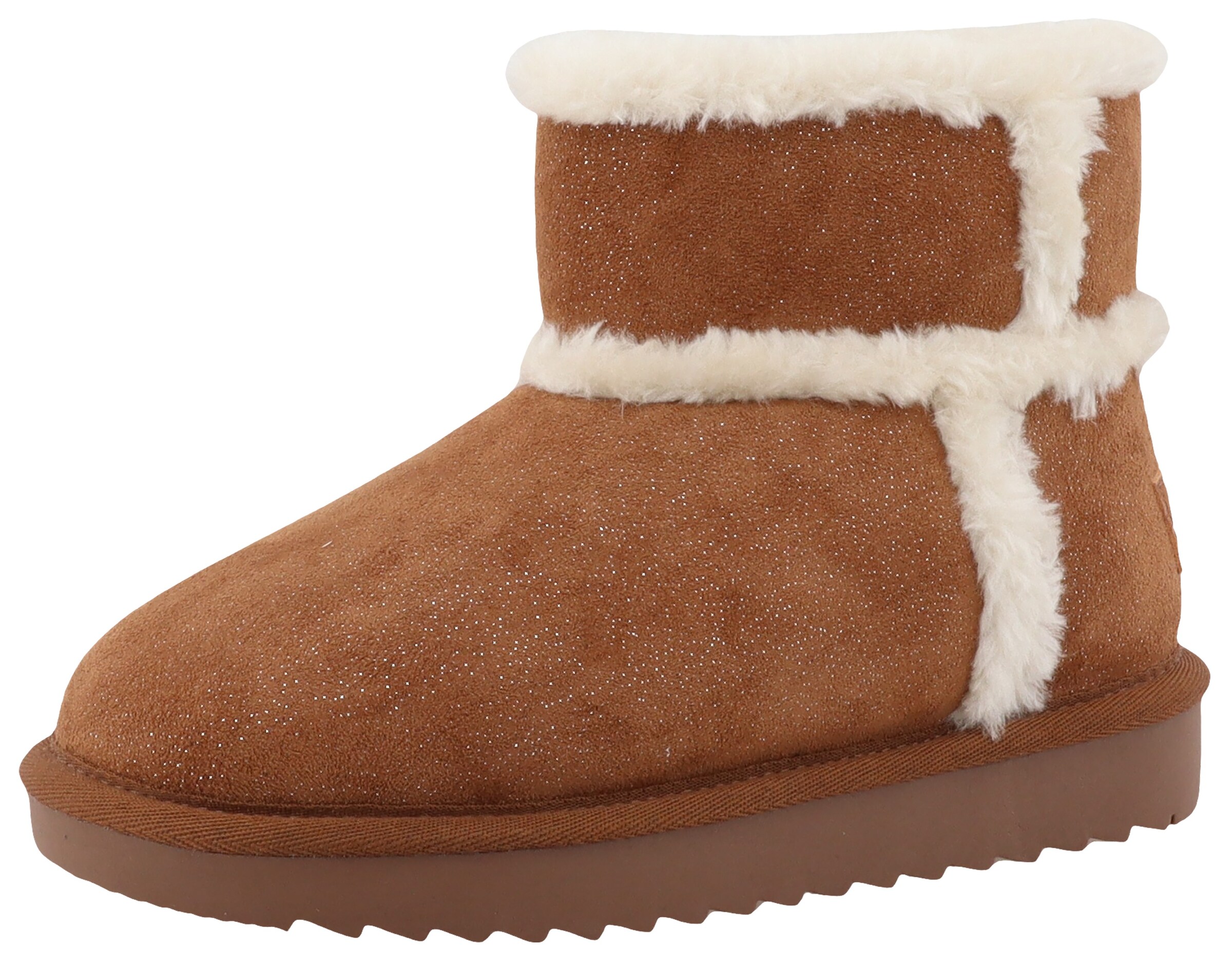 TOM TAILOR Snow Boots in Brown: front