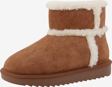 TOM TAILOR Snow Boots in Brown: front