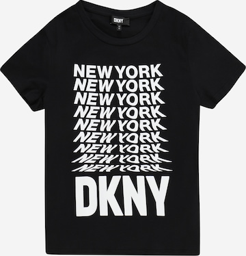 DKNY T-shirt i svart: framsida