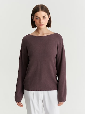 TATUUM Sweater in Purple: front