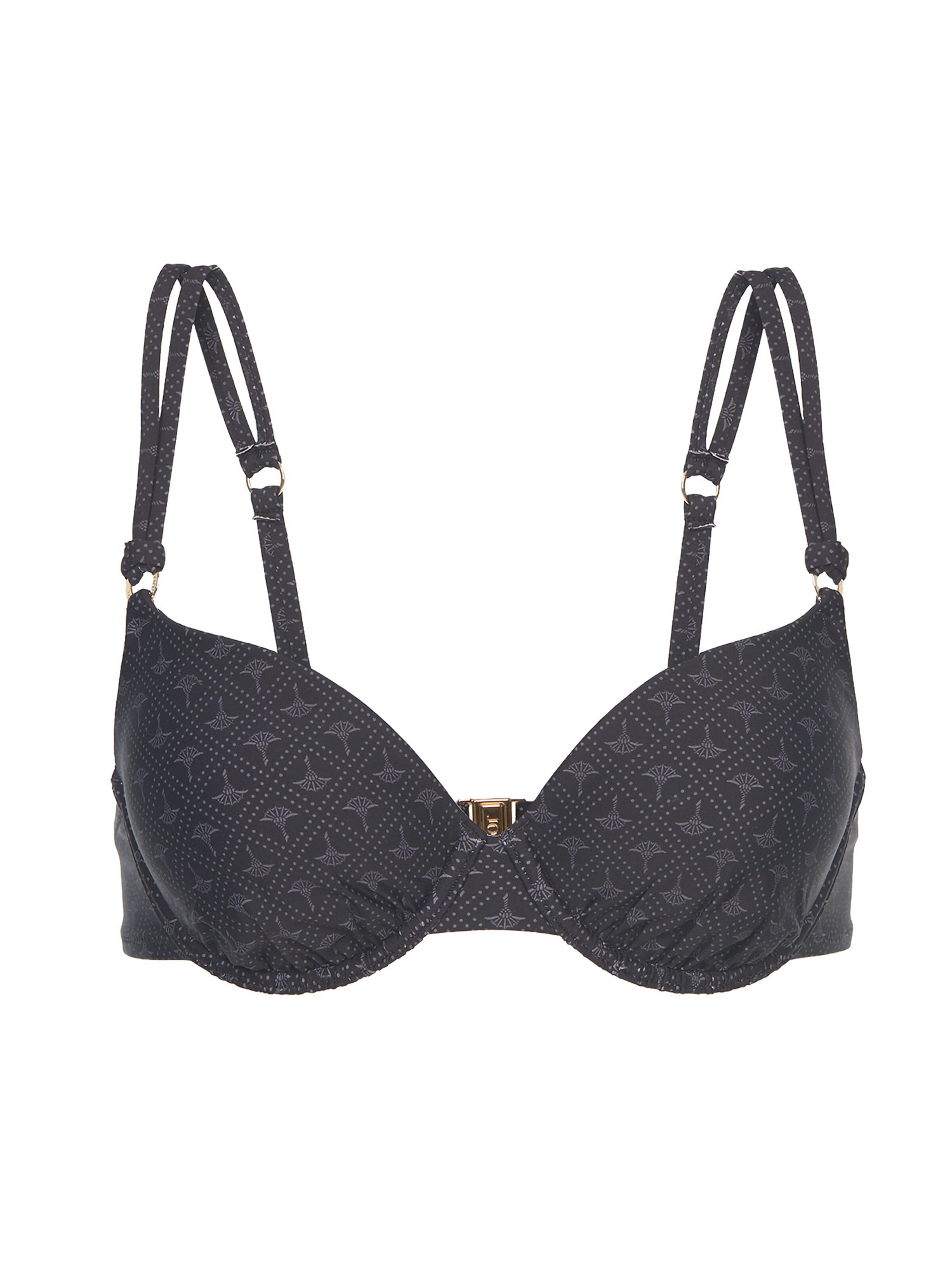 JOOP! Bikini top 'Diamond Cornflower' in 70/A in Anthracite, Item view
