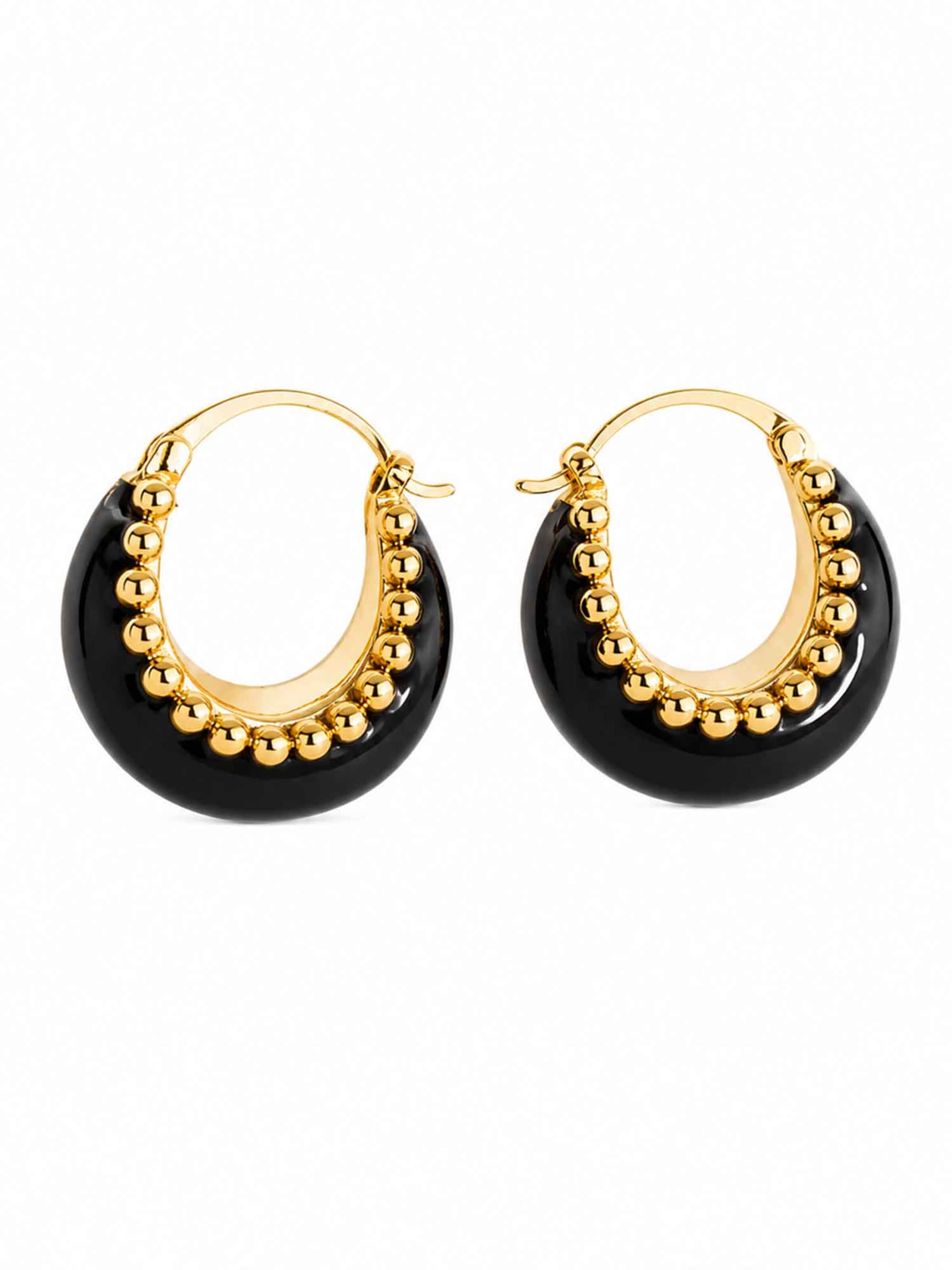RteRme Earrings 'Brina' in Black