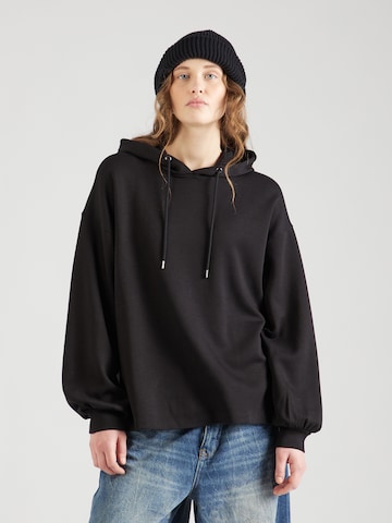 MSCH COPENHAGEN Sweatshirt 'Janelle Lima' in Zwart: voorkant