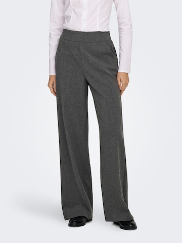 ONLY Zvonové kalhoty Kalhoty 'ONLGIA-DELUXE' – šedá: přední strana