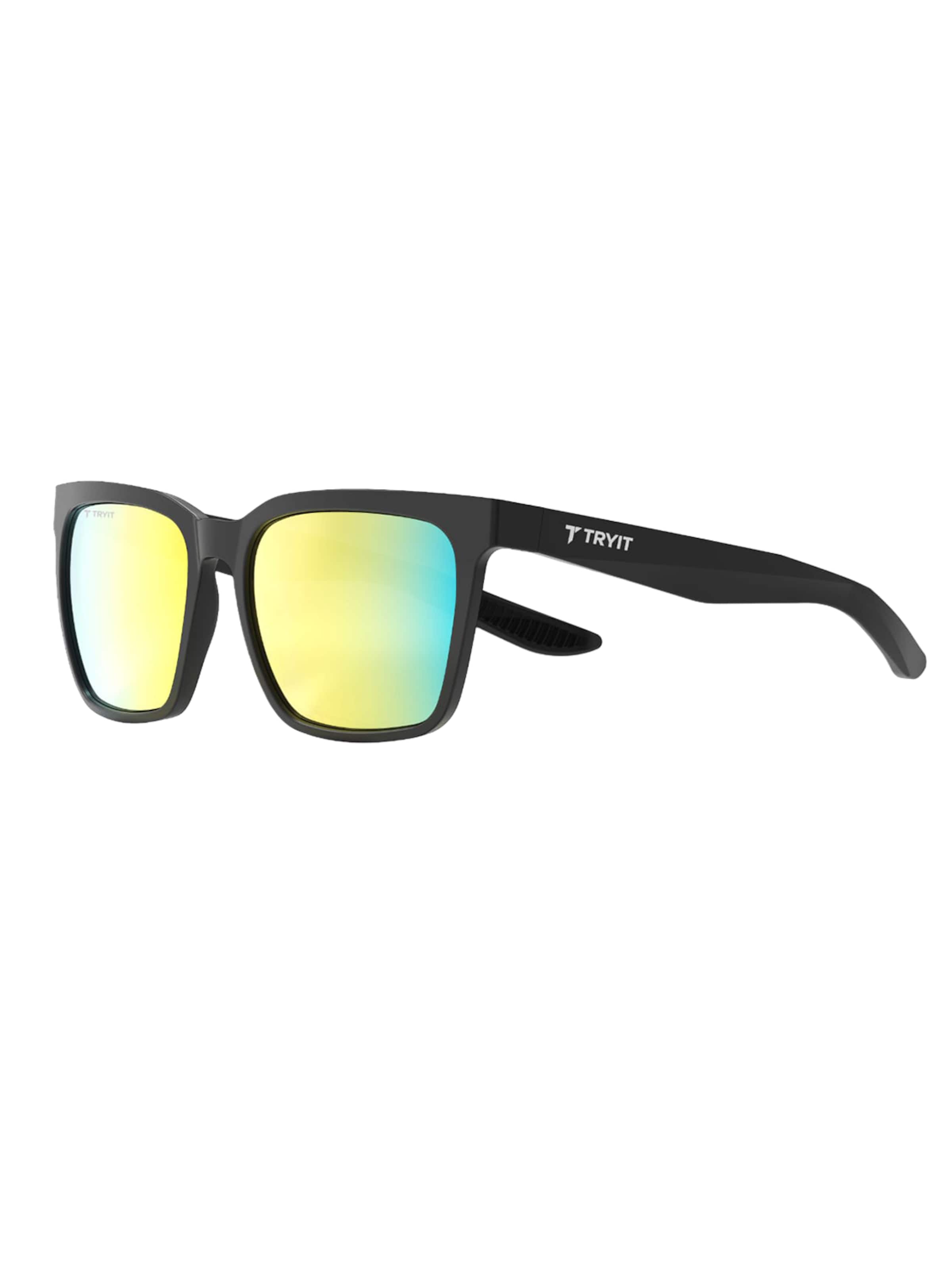 TRYIT Sunglasses in Black: front