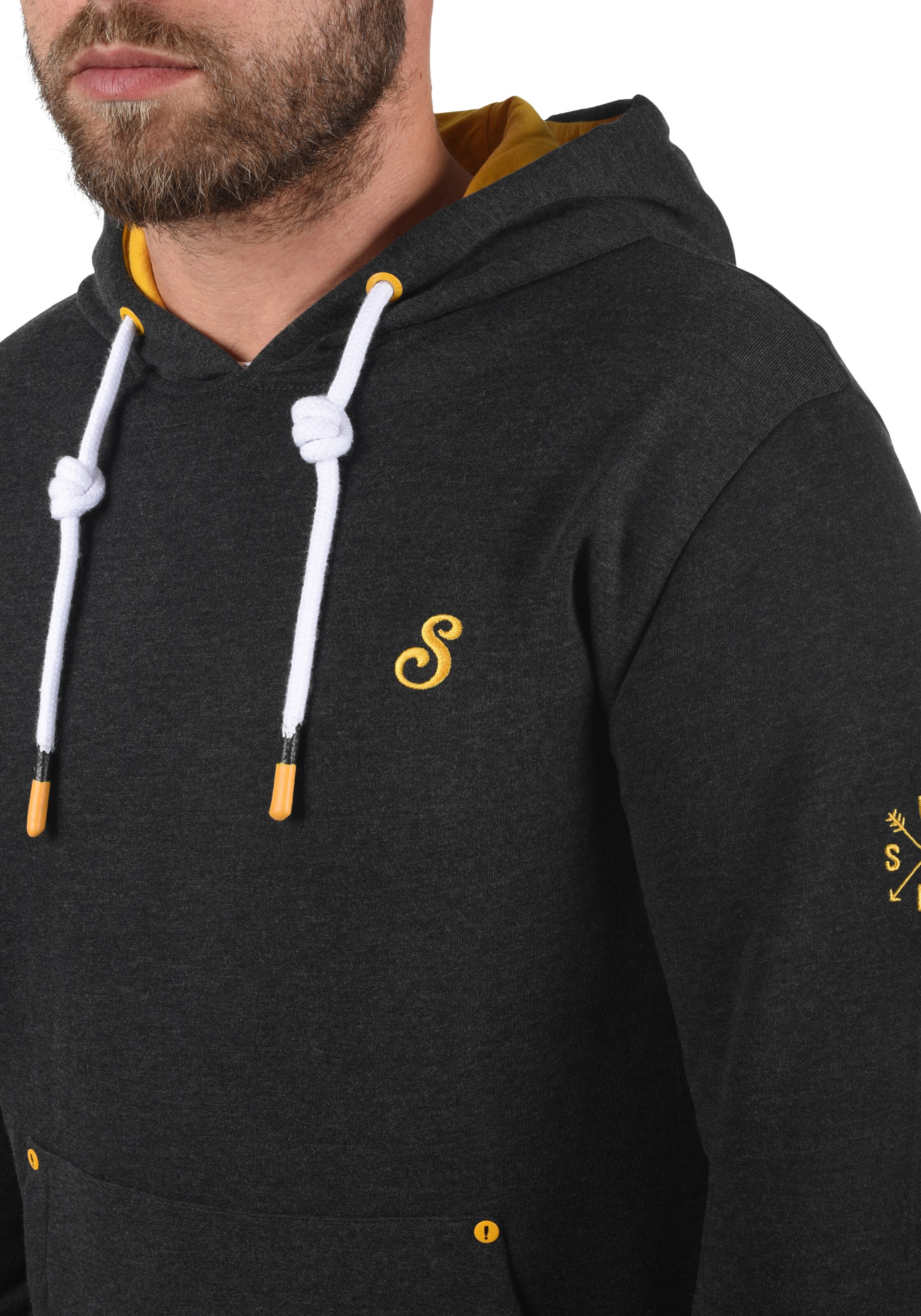 !Solid Sweatshirt 'Kenan' in Grijs