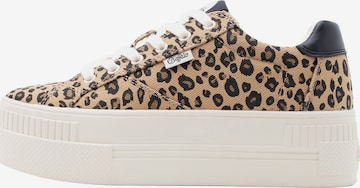 BUFFALONiske tenisice 'PAIRED' - smeđa boja: prednji dio