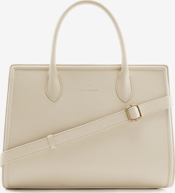 Violet Hamden Shopper in Beige: voorkant