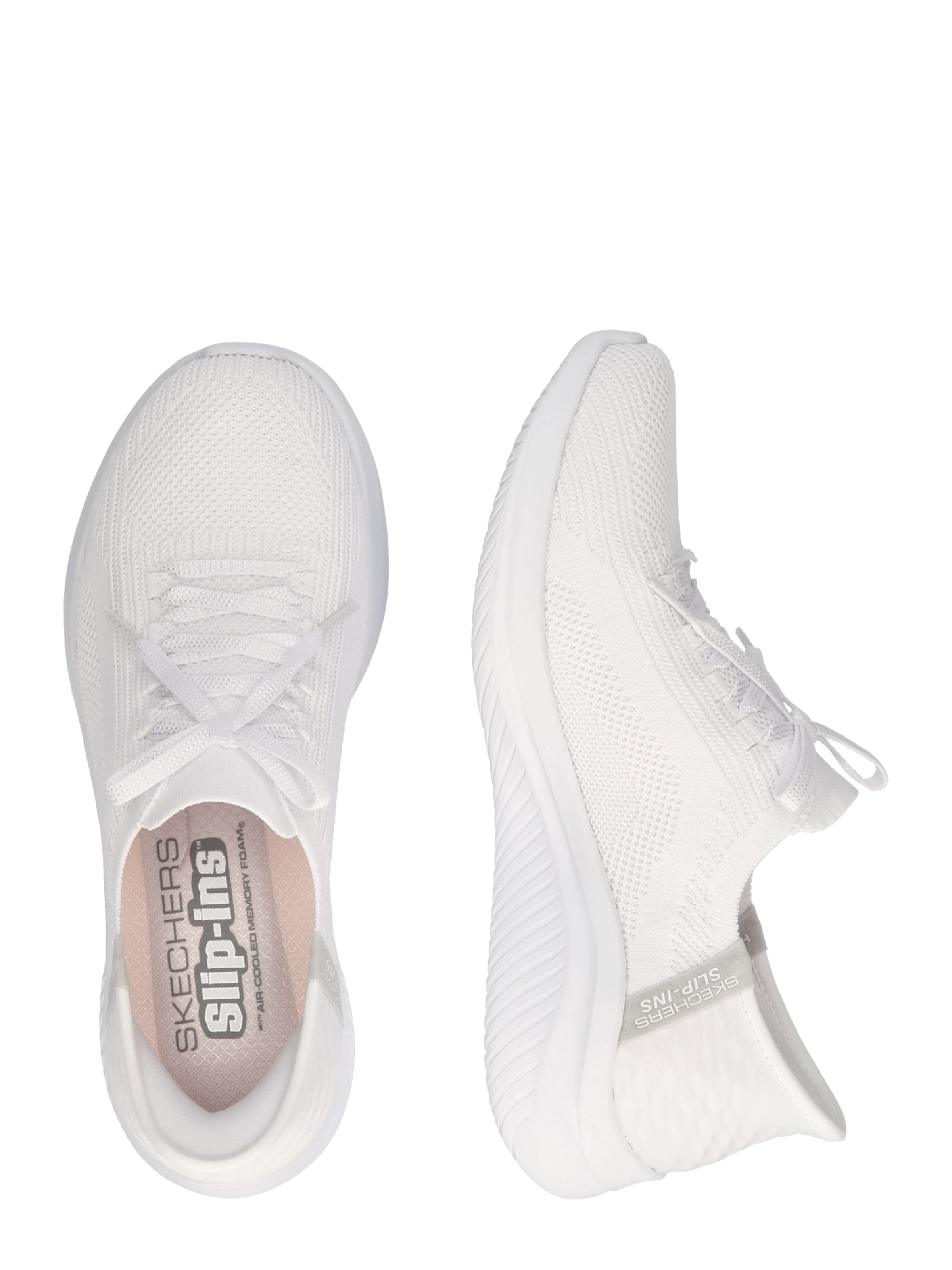 SKECHERS Låg sneaker 'Ultra Flex 3.0' i vit