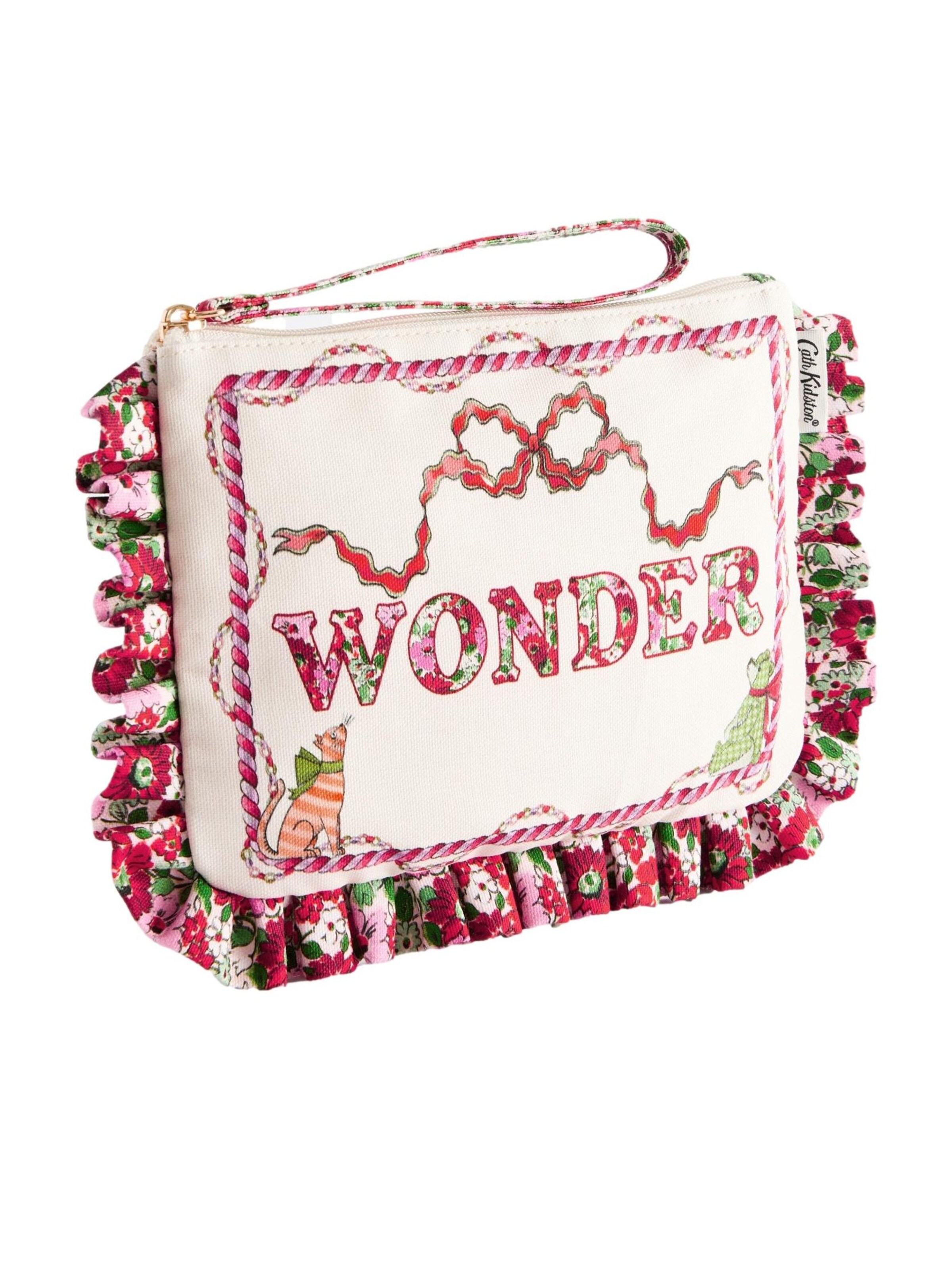 Cath Kidston Geldbörse in Weiß: Vorderseite