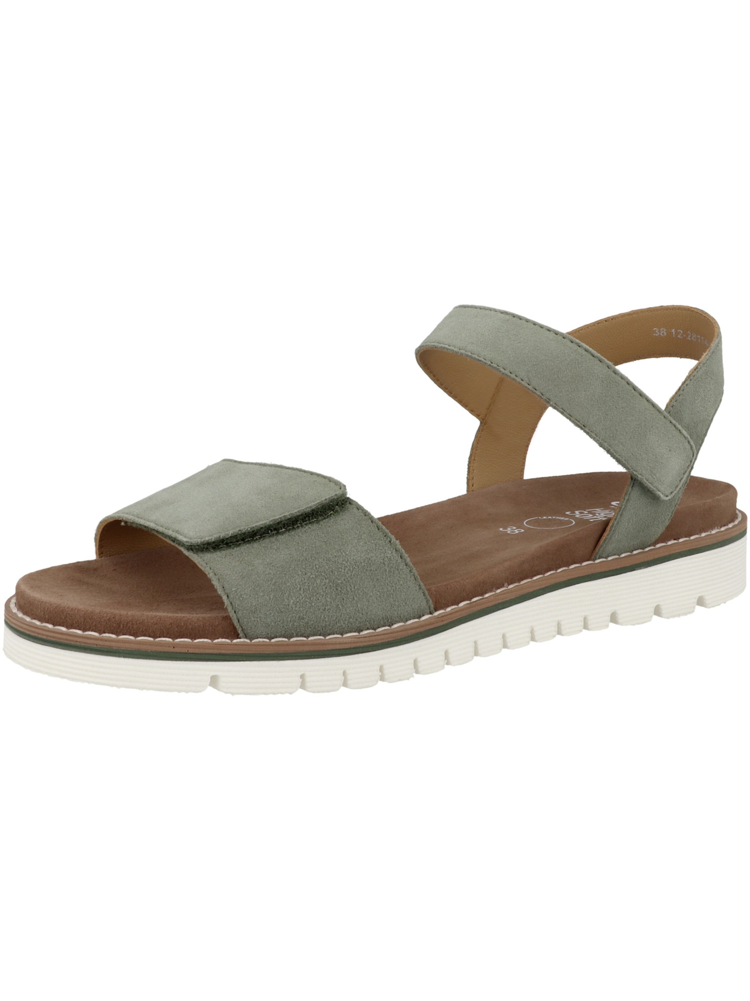 Sandales ARA en vert : devant