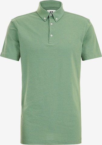 T-Shirt WE Fashion en vert : devant