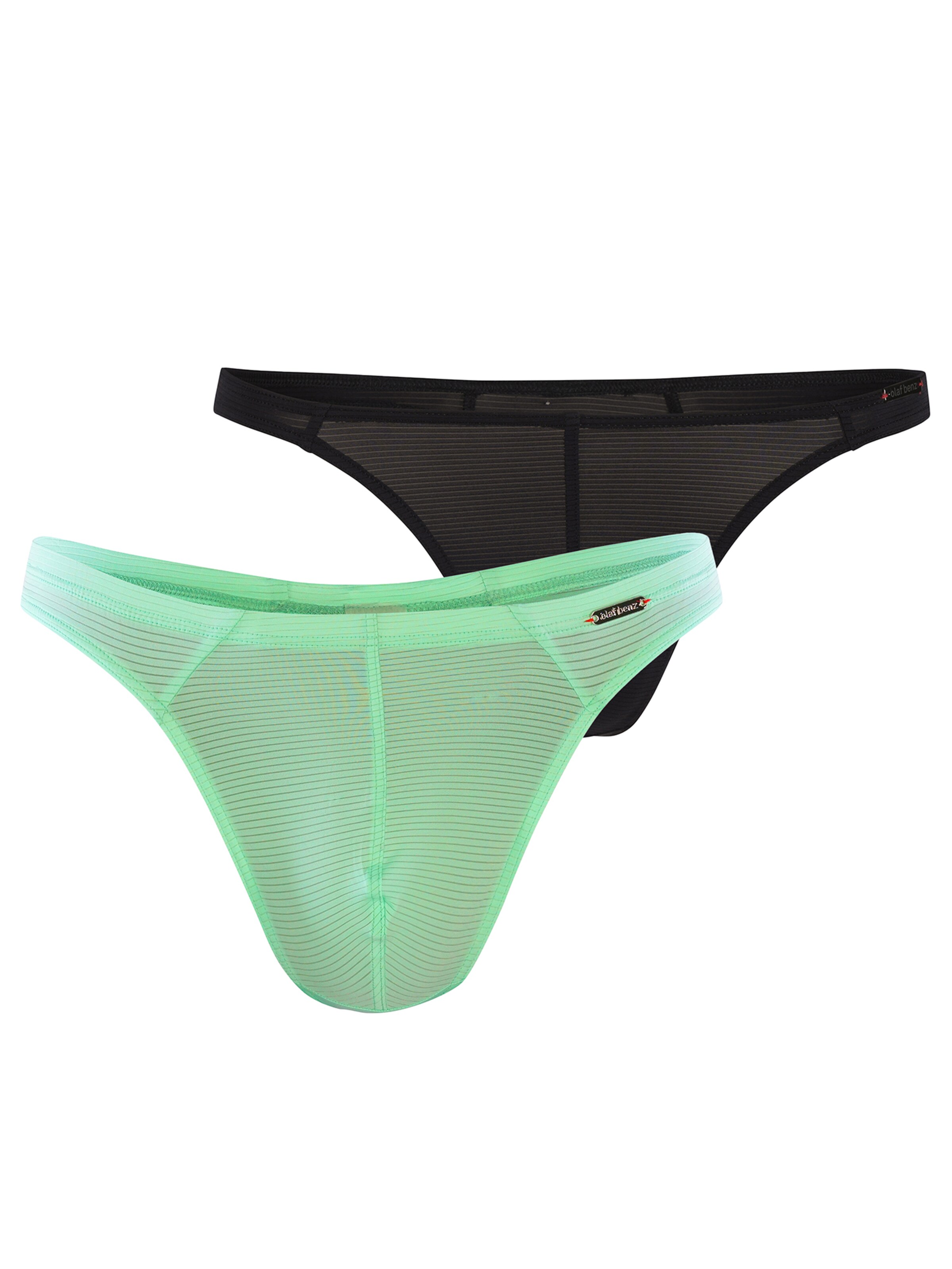 Olaf Benz String ' RED1201 Ministring ' in Grün: Vorderseite