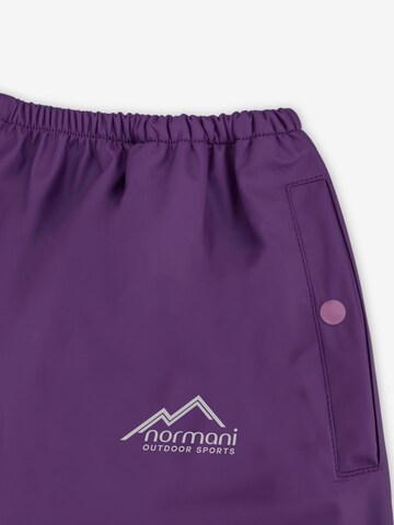 Regular Pantalon fonctionnel 'York' normani en violet