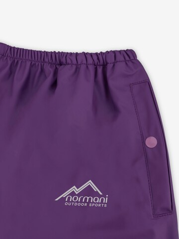 normani Regular Athletic Pants 'York' in Purple