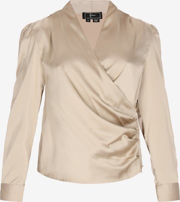 Chemisier faina en beige : devant