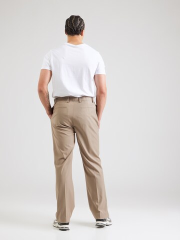 Regular Pantalon à pince TOPMAN en marron