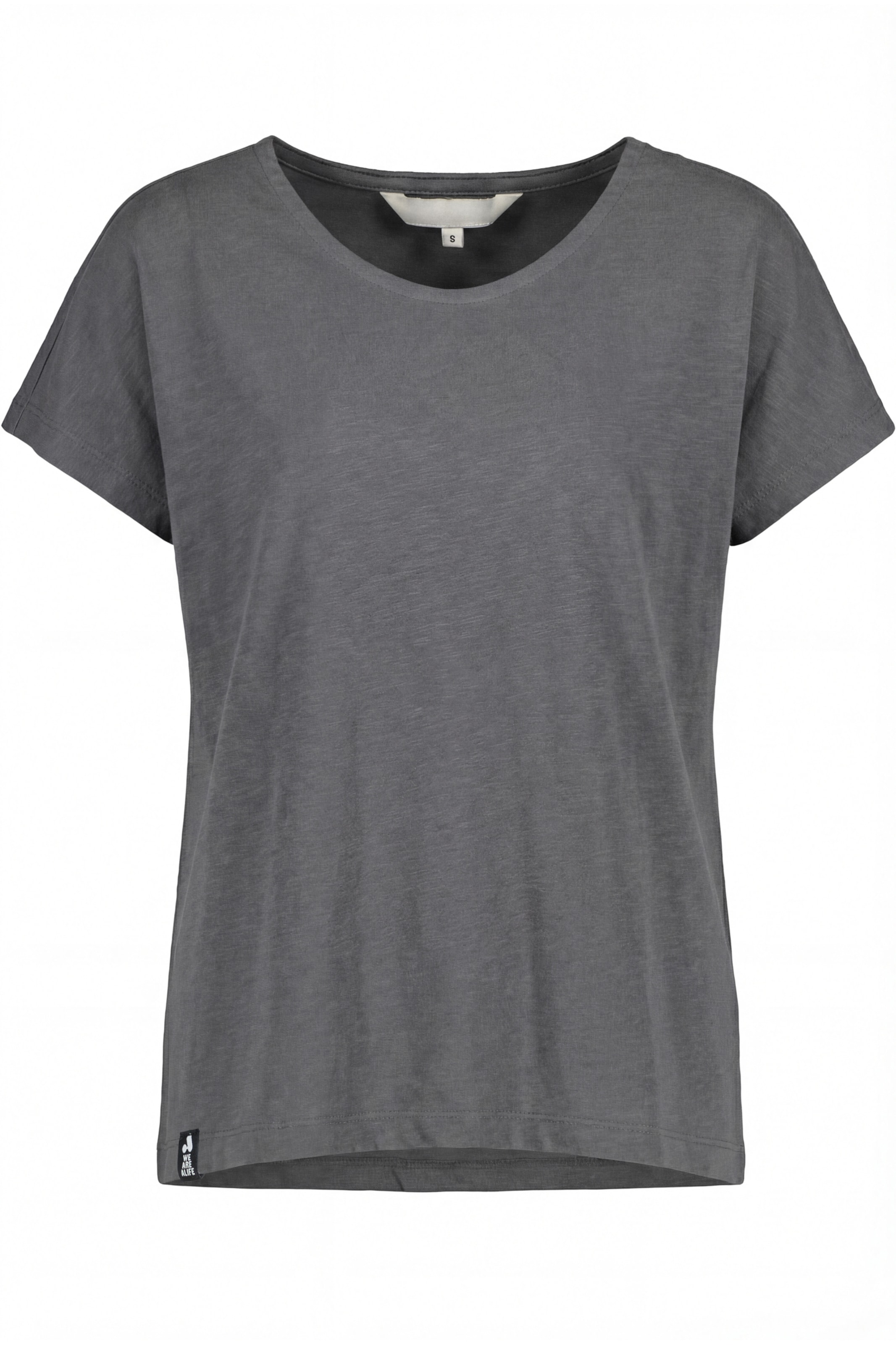 alife & kickin T-Shirt 'SofiaAK A' in Grau: Vorderseite