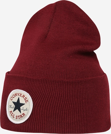 CONVERSE Beanie in Red: front