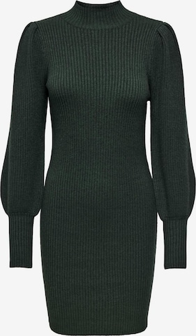 Robes en maille 'ONLKatia' ONLY en vert : devant