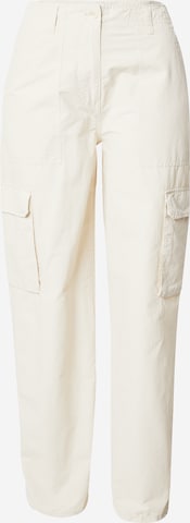 Tommy Jeans Loosefit Gargohousut 'Harper' värissä beige: edessä