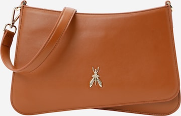 Borsa a tracolla 'Tris' di PATRIZIA PEPE in marrone: frontale