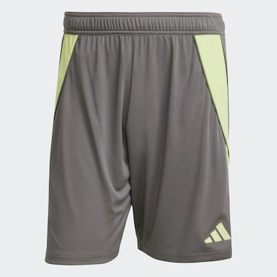 ADIDAS PERFORMANCE Sportshorts 'TIRO 24' in gelb / grau, Produktansicht