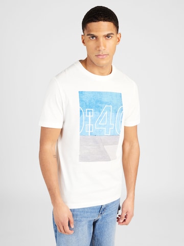 T-Shirt s.Oliver en blanc : devant